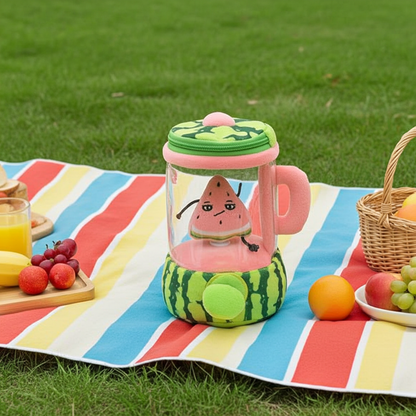 das Wassermelonen-Plüschtier