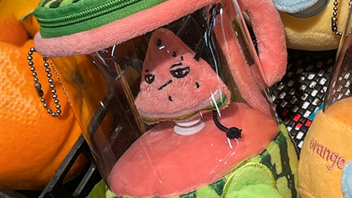 el peluche sandia