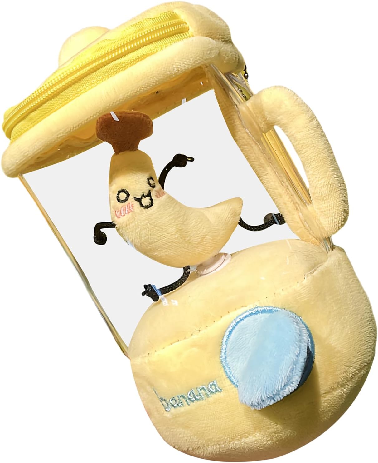 el peluche sandia ,platano y naranja