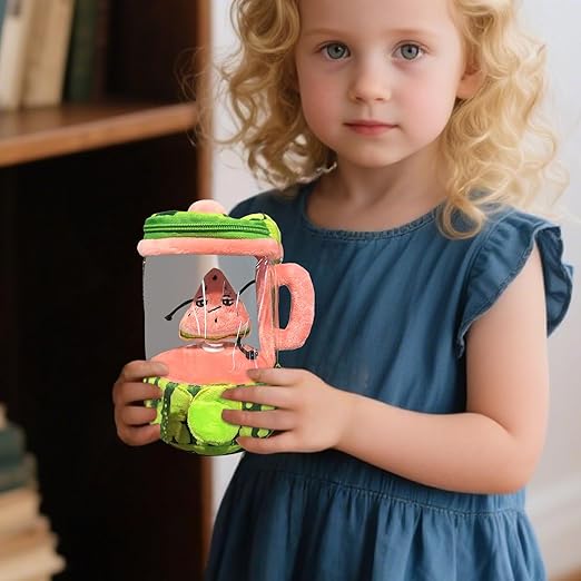 el peluche sandia ,platano y naranja