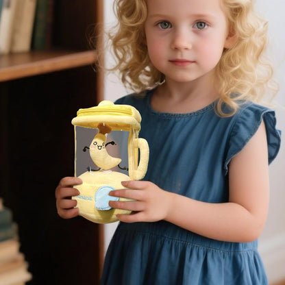 el peluche sandia ,platano y naranja