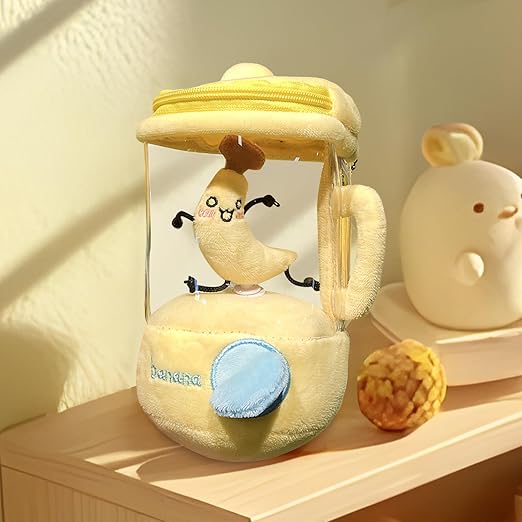 el peluche sandia ,platano y naranja