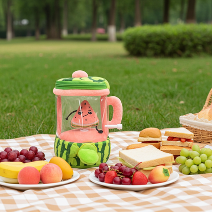 peluche de felpa licuadora de frutas   🎁