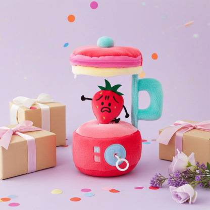 das Wassermelonen-Plüschtier